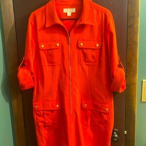Orange Ralph Lauren XL large dress